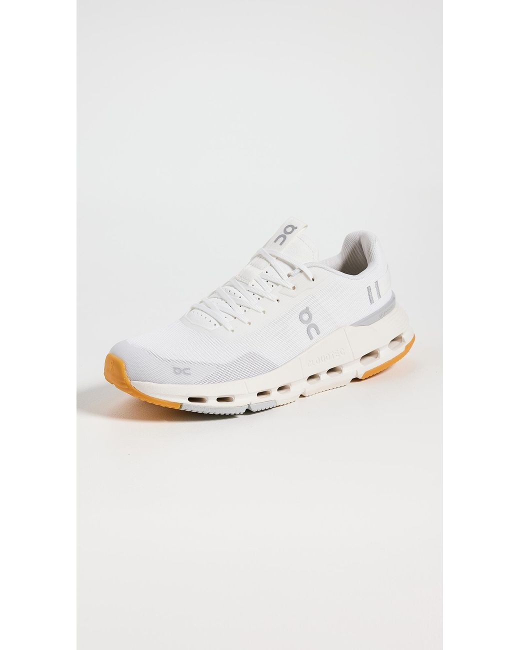 On Shoes White Cloudnova Form 2 Sneakers