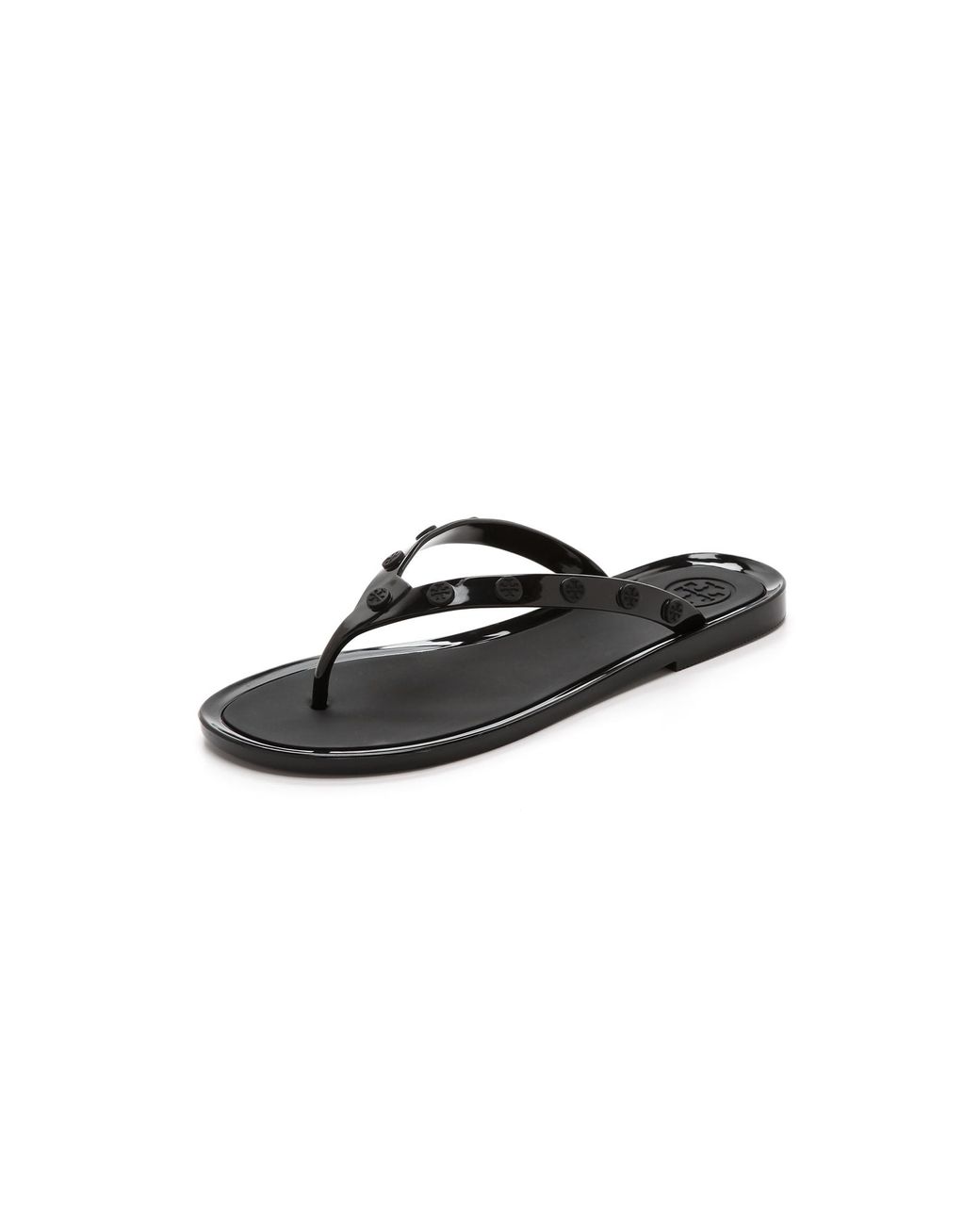 tory burch jelly flip flops