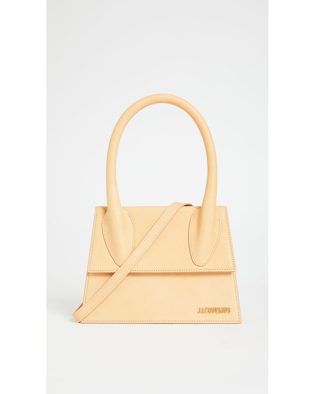 Jacquemus Leather Le Grand Chiquito Bag in Light Brown (Brown) Lyst