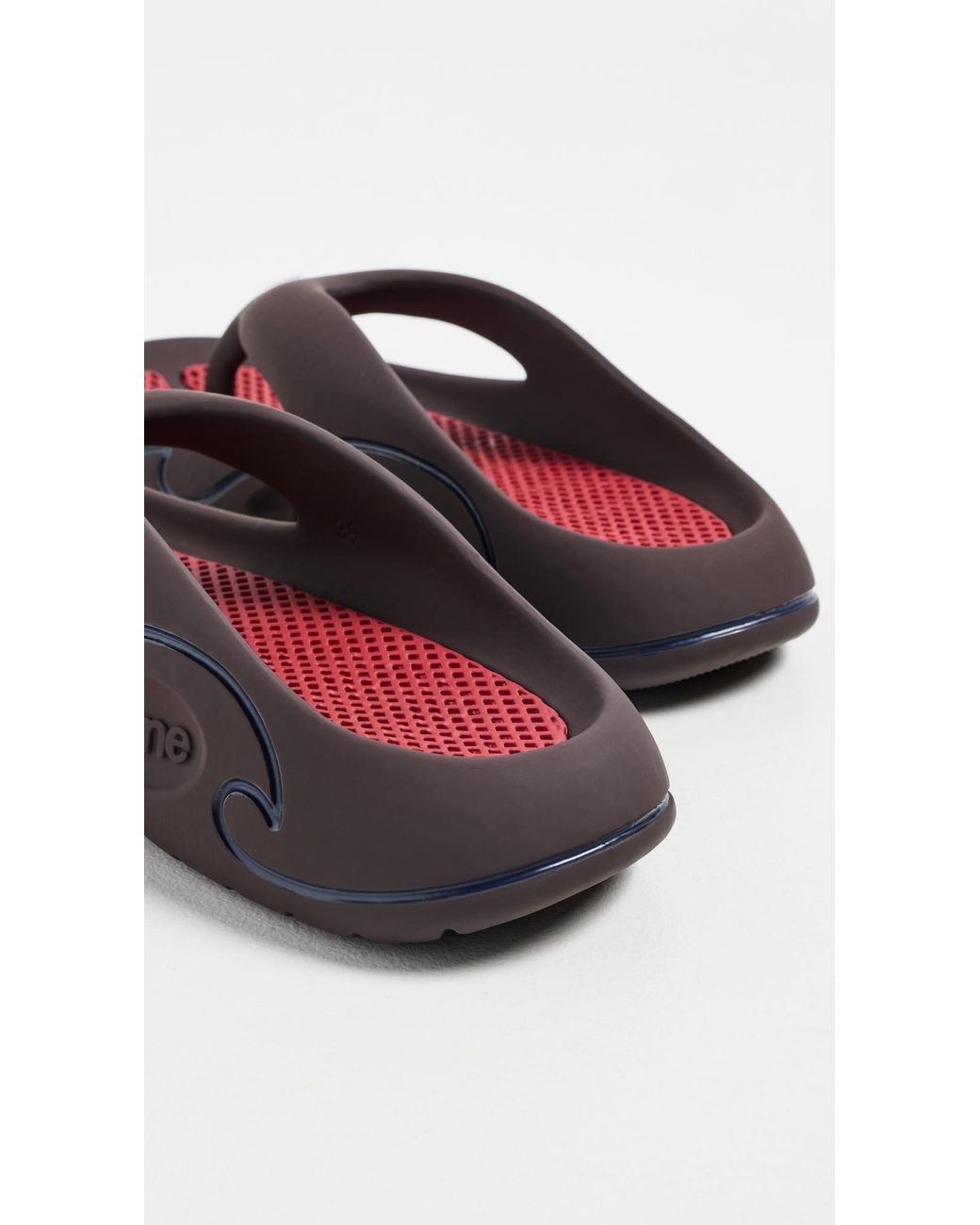 Rabanne Black 3D Flip Flops