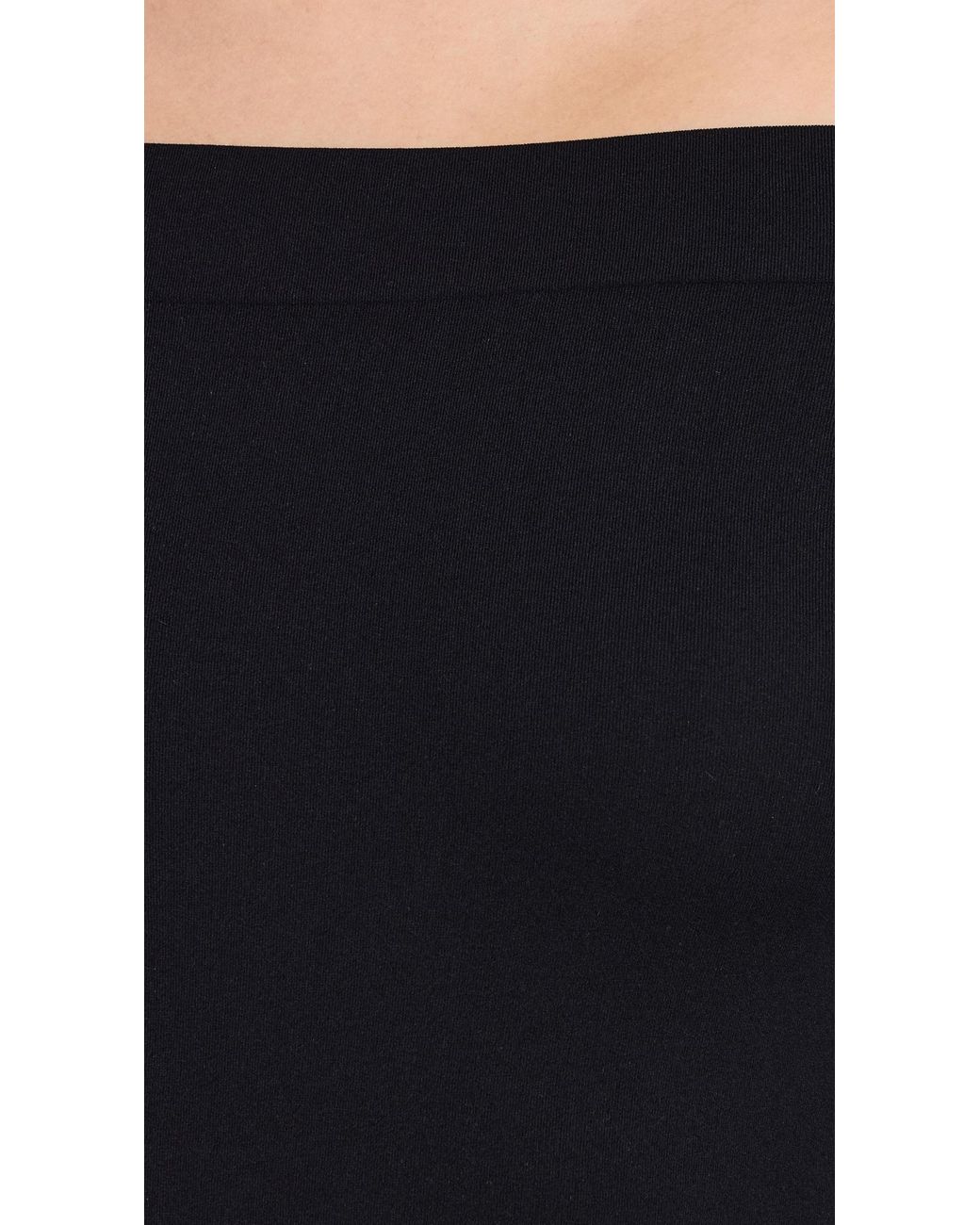 Commando Black Ballet Off-Shoulder Thong Bodysuit