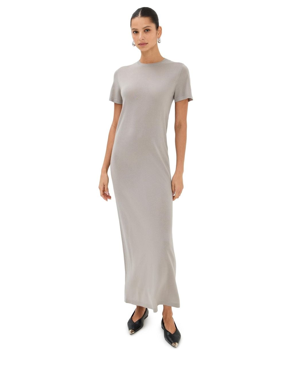 co shirt dress CO's Long Sleeve Shirt Dress | Crepe