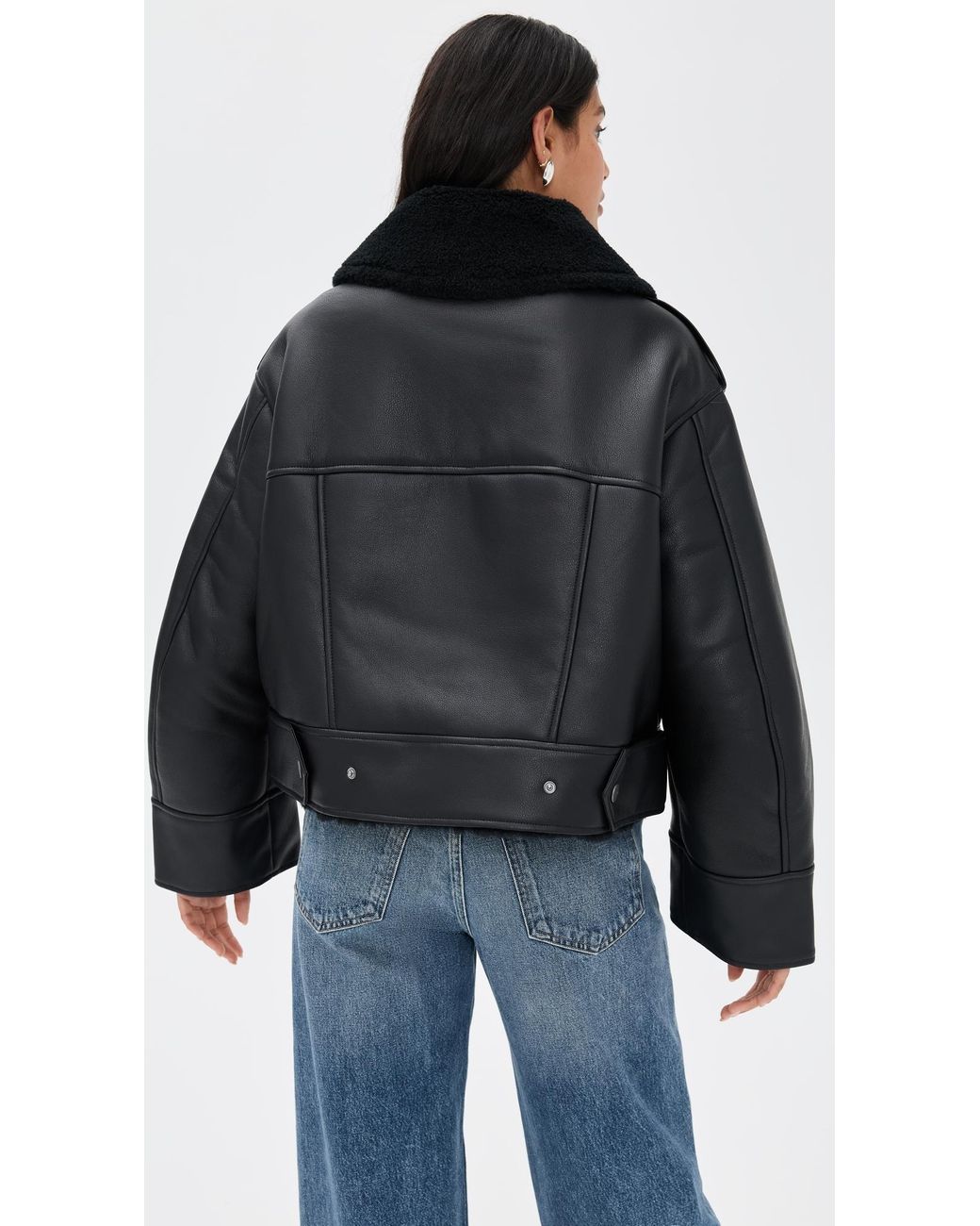 新品未使用UGG FINNIAN LUXEFLUFF MOTO JACKET貴重 UGG® Finnian LuxeFluff Moto Jacket for Women | UGG®