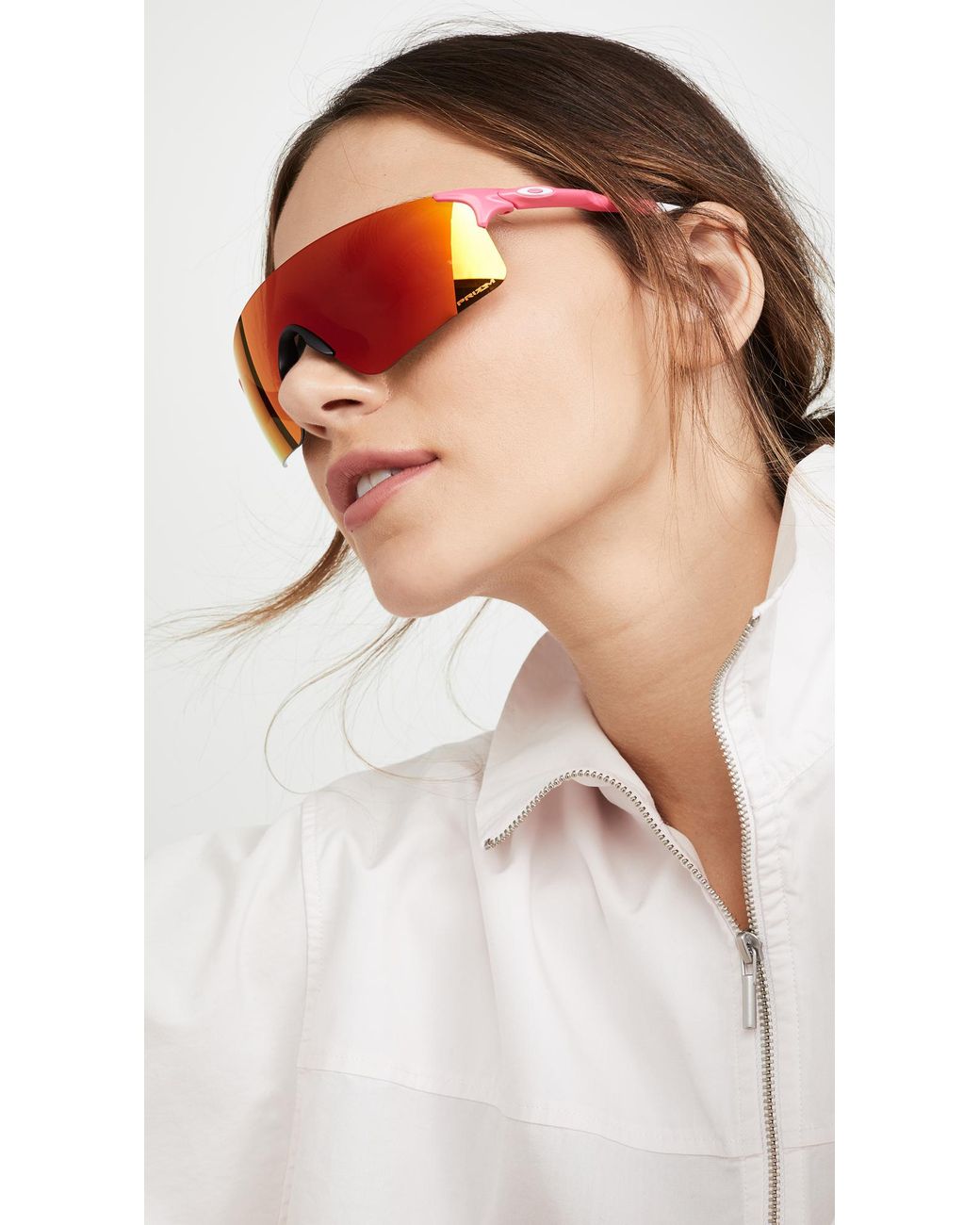 Oakley Evzero Blades Sunglasses in Pink | Lyst
