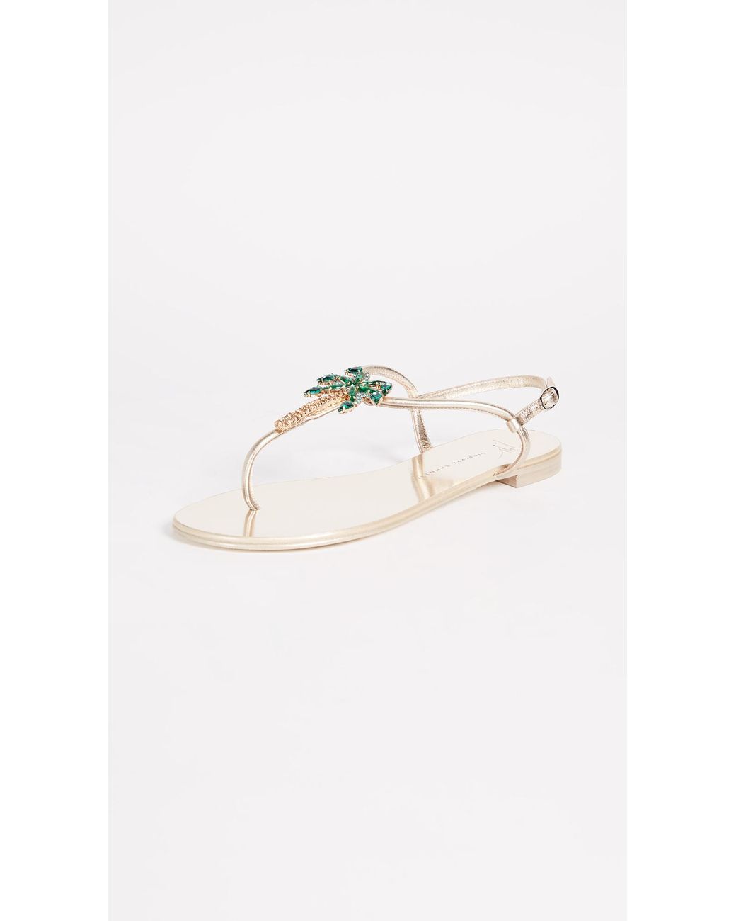 Giuseppe zanotti palm tree best sale sandals