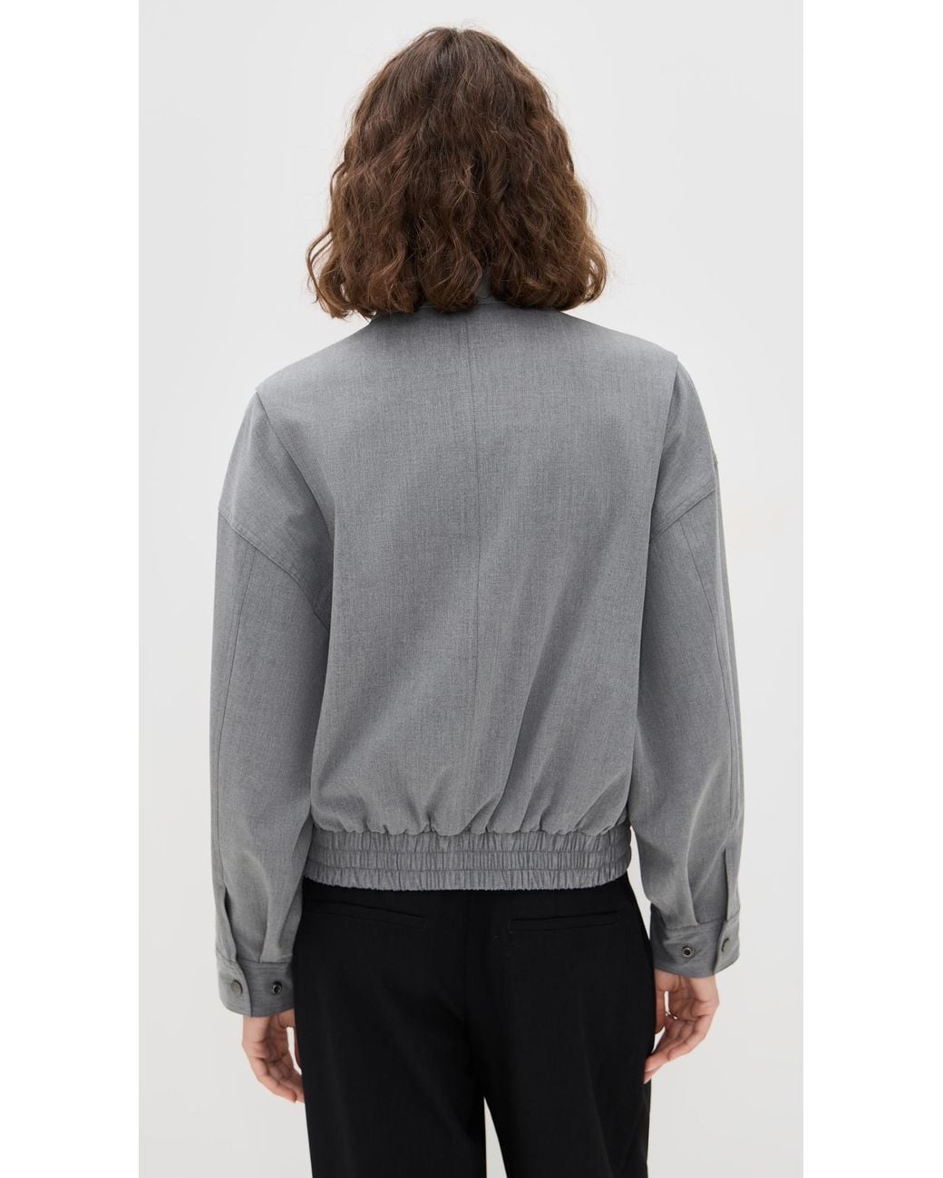 Staud Gray Eugene Jacket