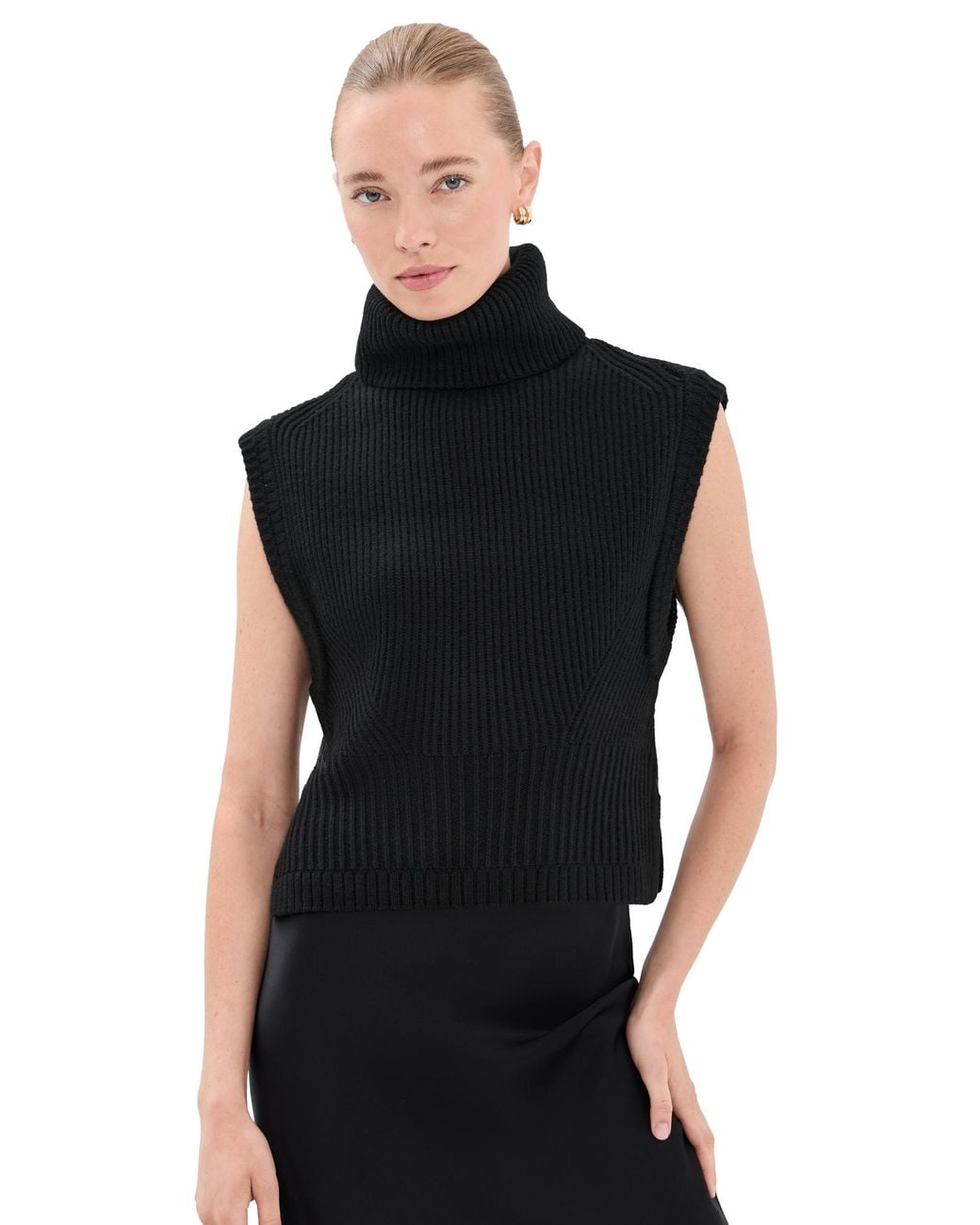 Jonathan Simkhai Black Maple Top