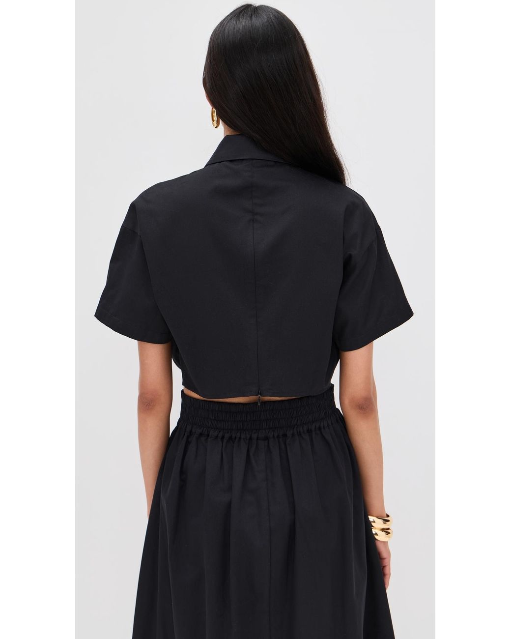 De Loreta Black Myriam Blouse