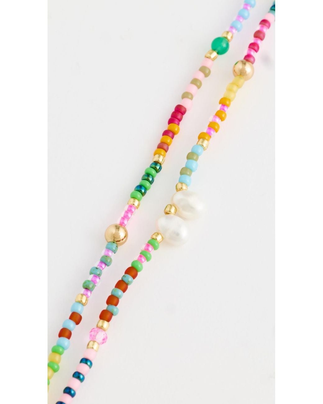 Anni Lu White Bikini Necklace
