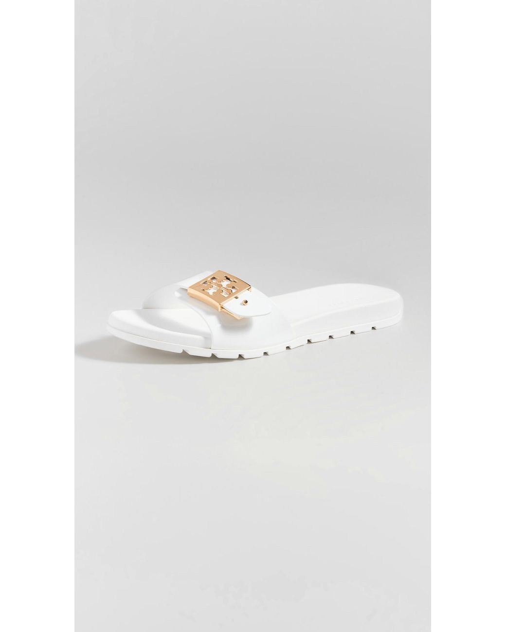 Tory Burch Multicolor Buckle Slides