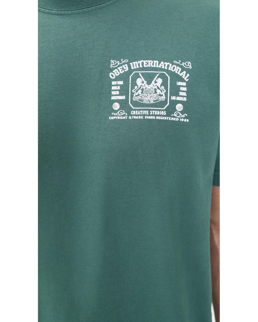 Obey Green Creative Studios Tee for men
