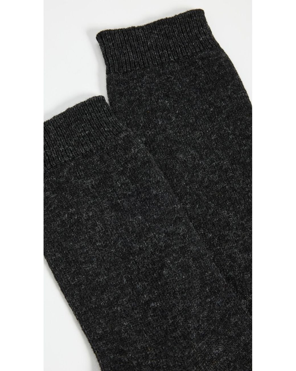 Falke Black Cozy Wool Socks