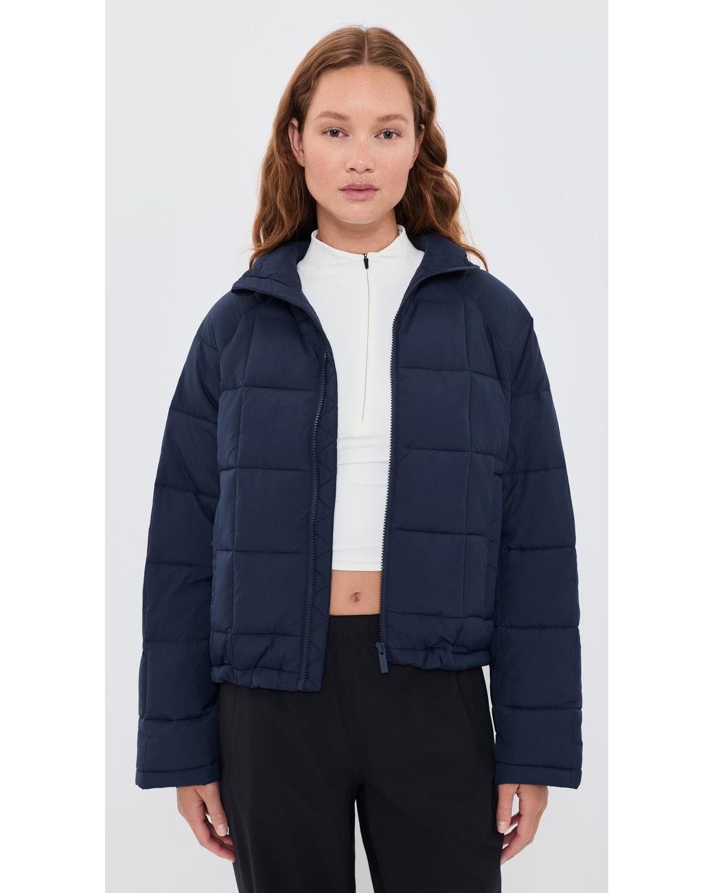 Halfdays Blue Nellie Packable Puffer Jacket