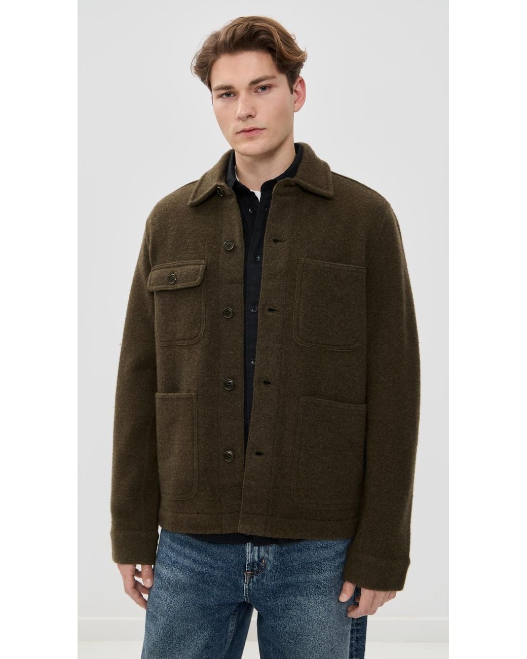 Alex Mill Black Work Jacket for men