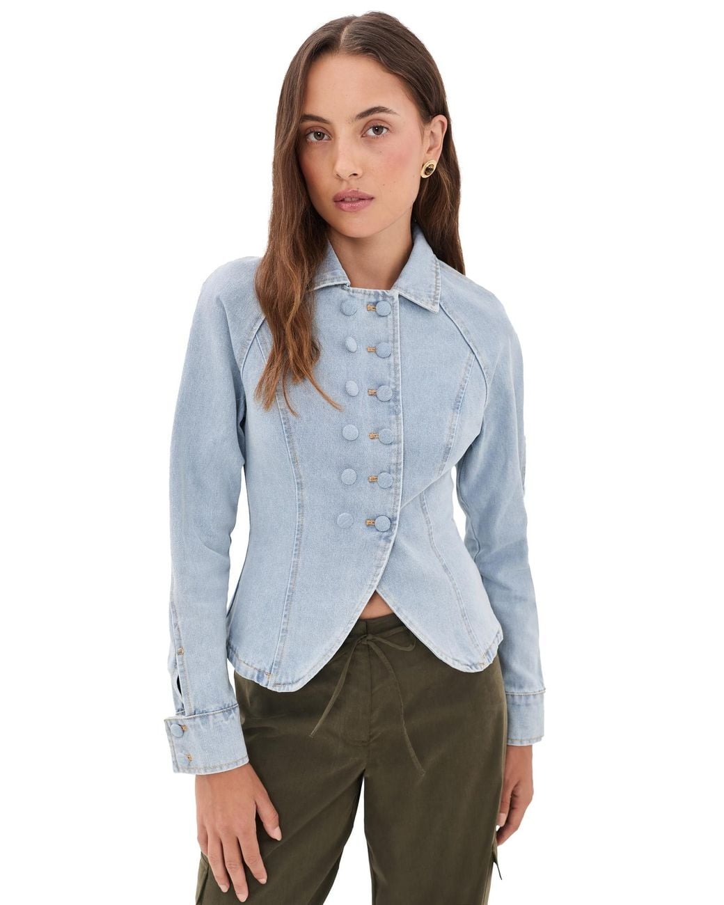 Lioness Blue Form Denim Jacket