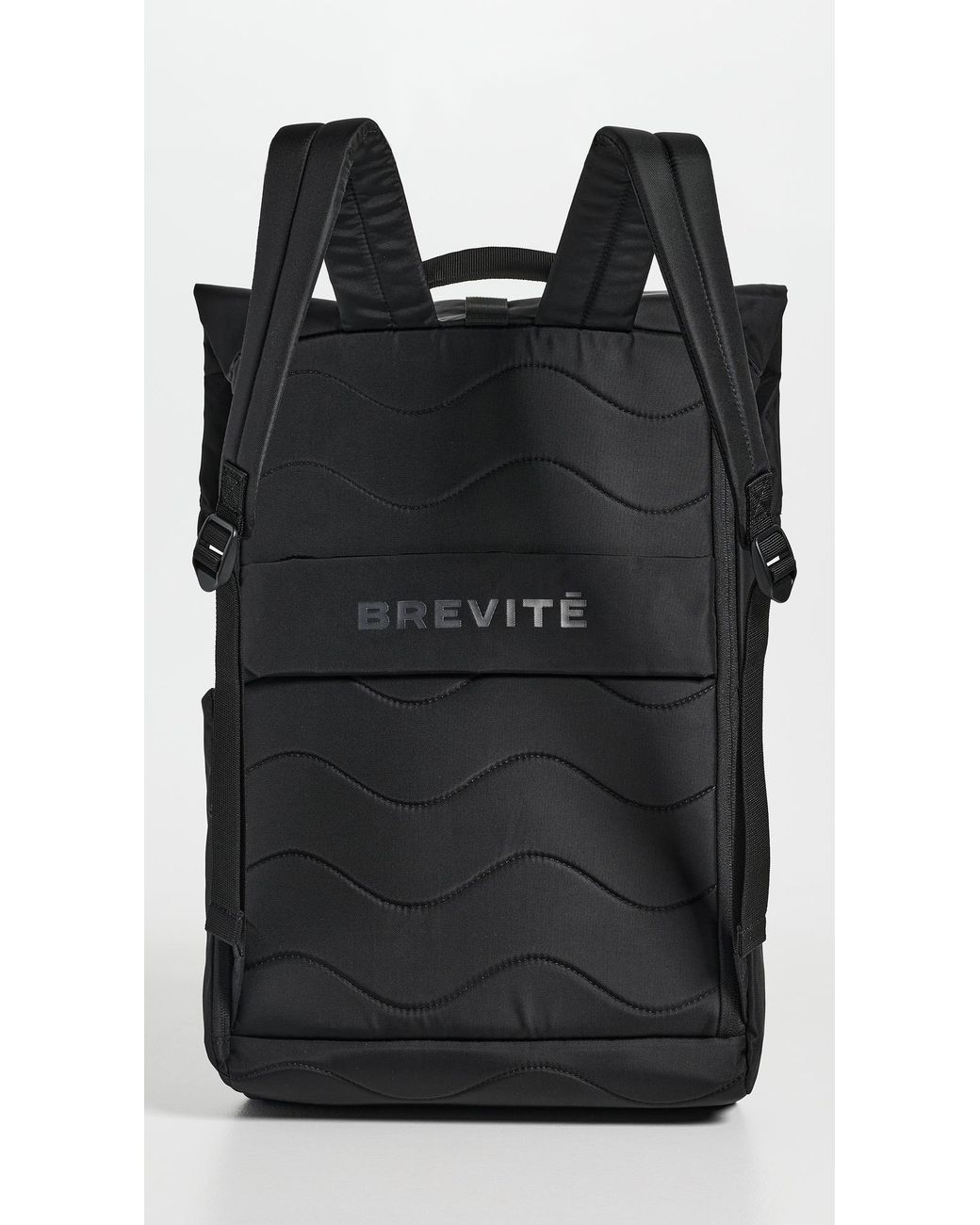 Brevite Black The Field Backpack for men