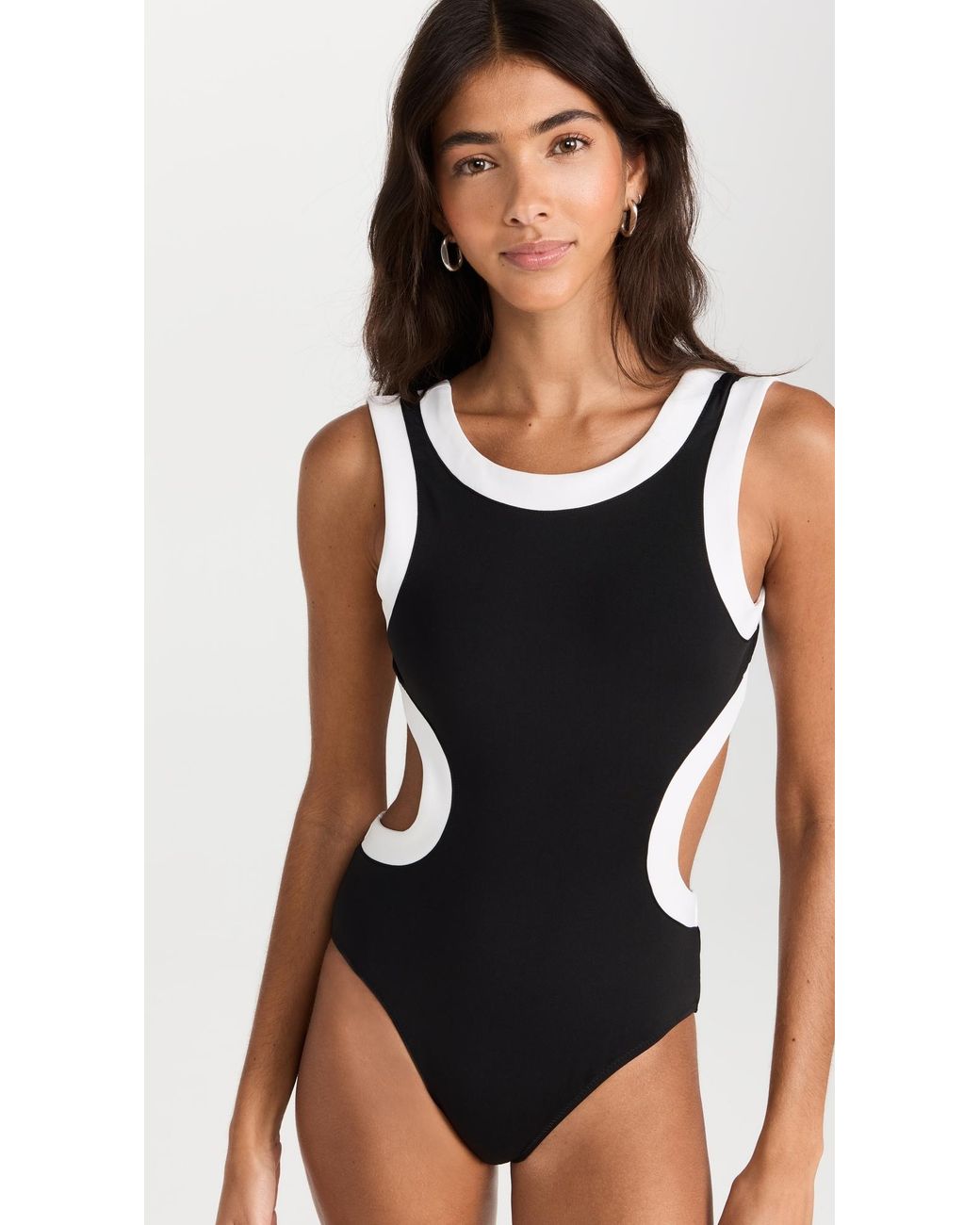 Staud Black Dolce One Piece