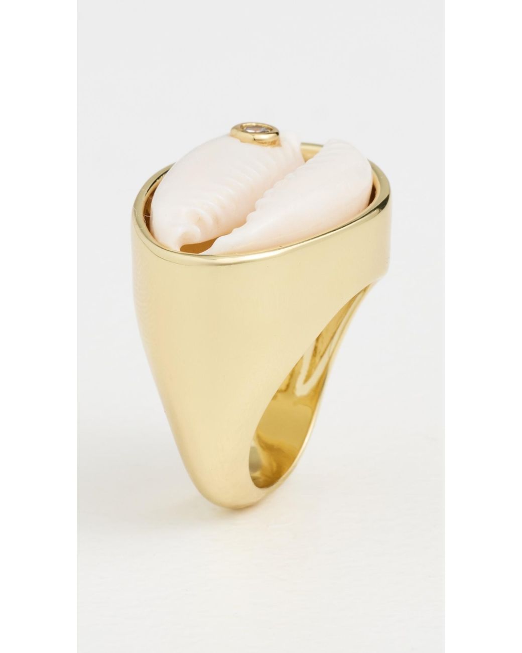 Eliou White Coqui Ring