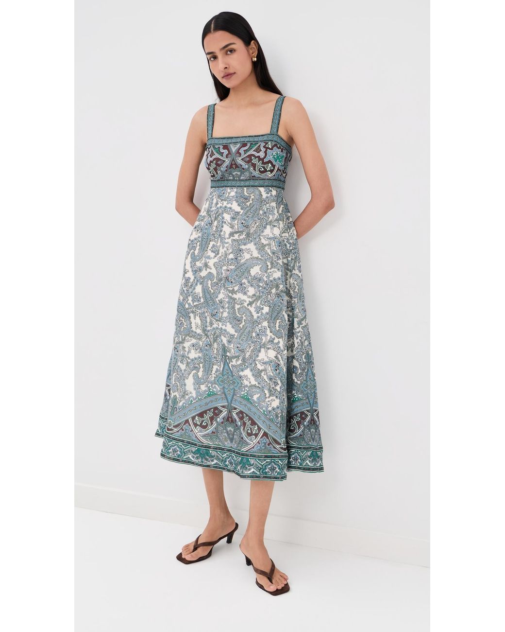 Veronica Beard Blue Rye Dress