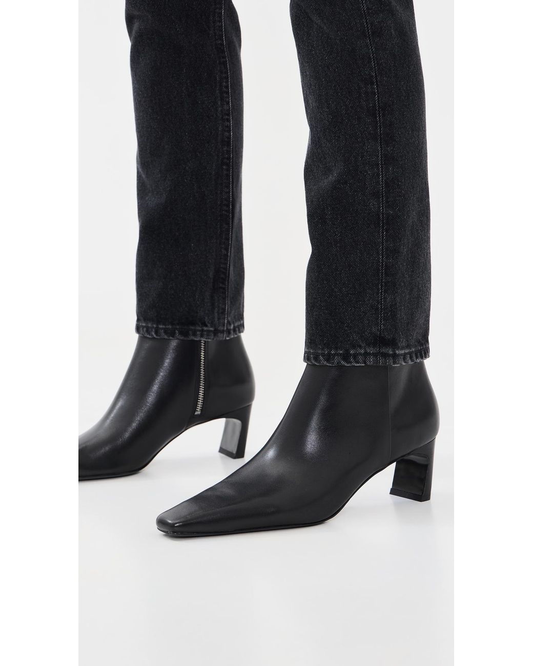 Rag & Bone Black Kai Ankle Boots