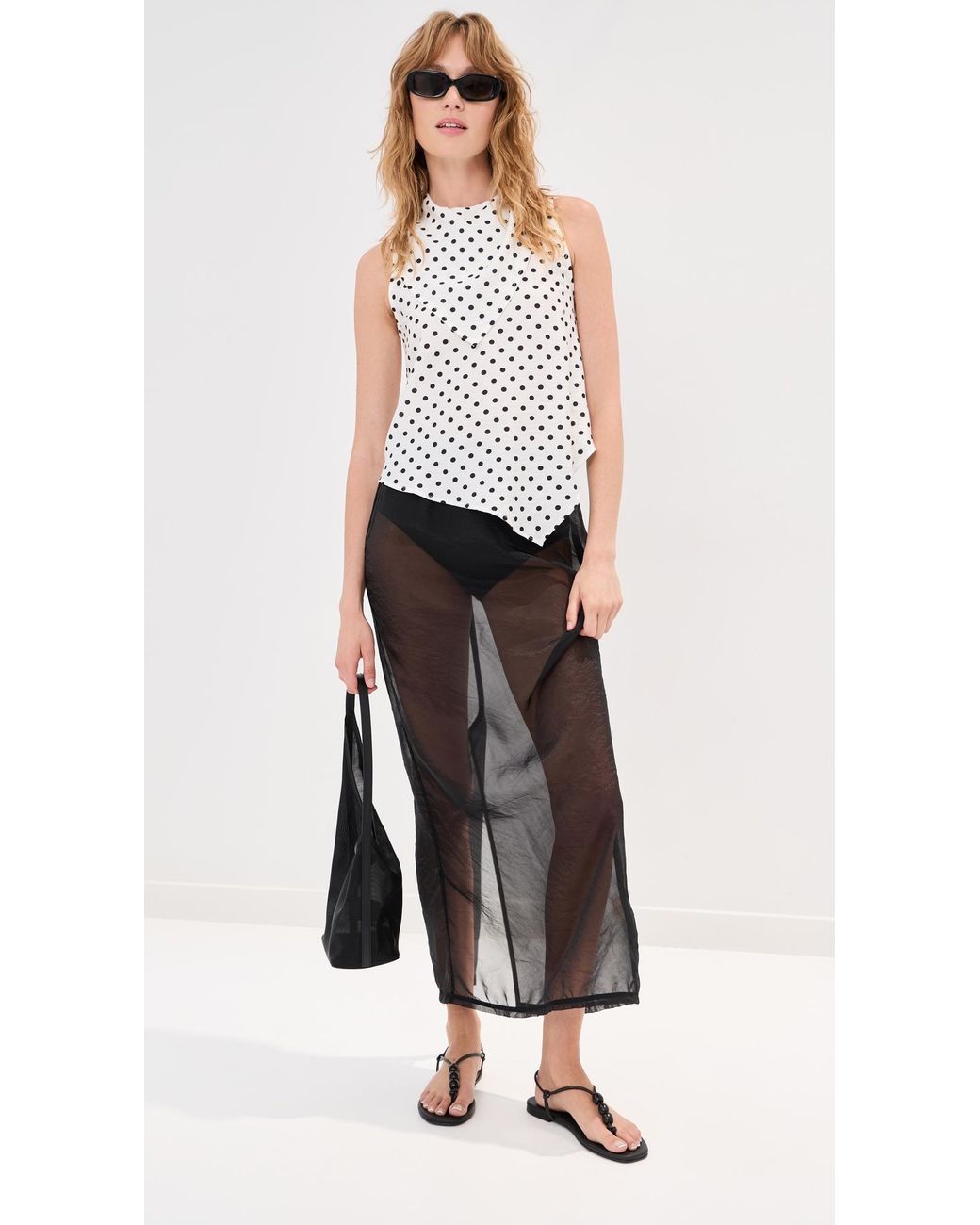 Le Bos White Riley Blouse