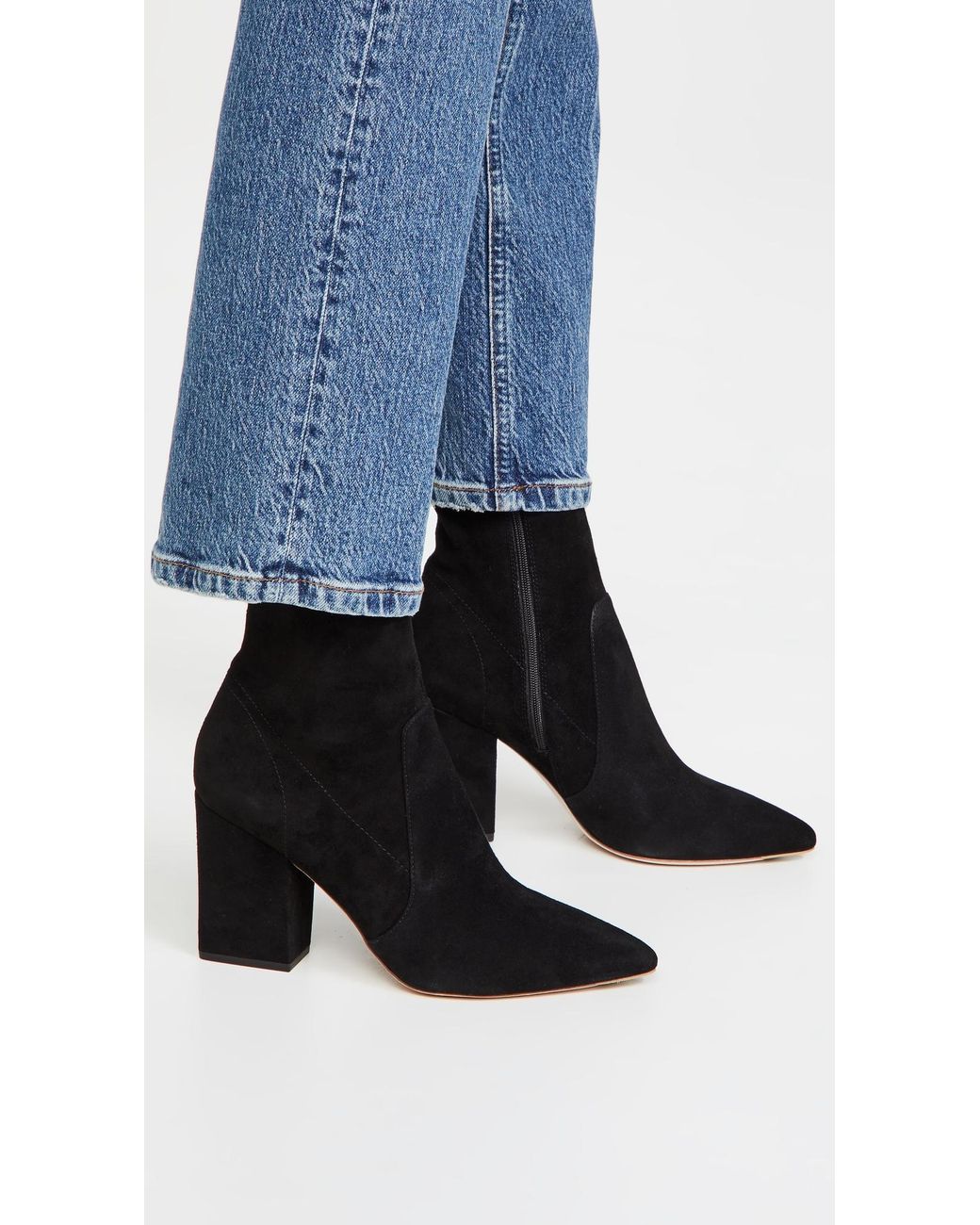 Loeffler Randall Black Isla Booties