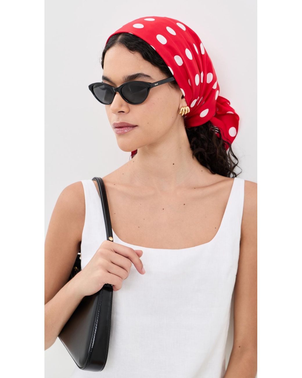 Loeffler Randall Red Beverly Scarf