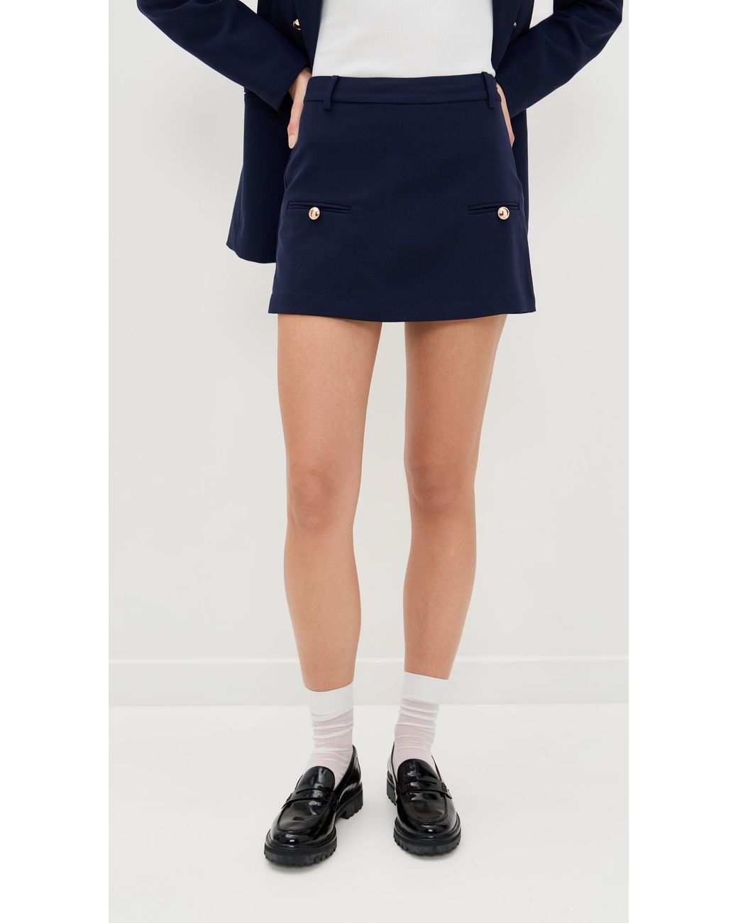 Le Bos Blue Simone Skort
