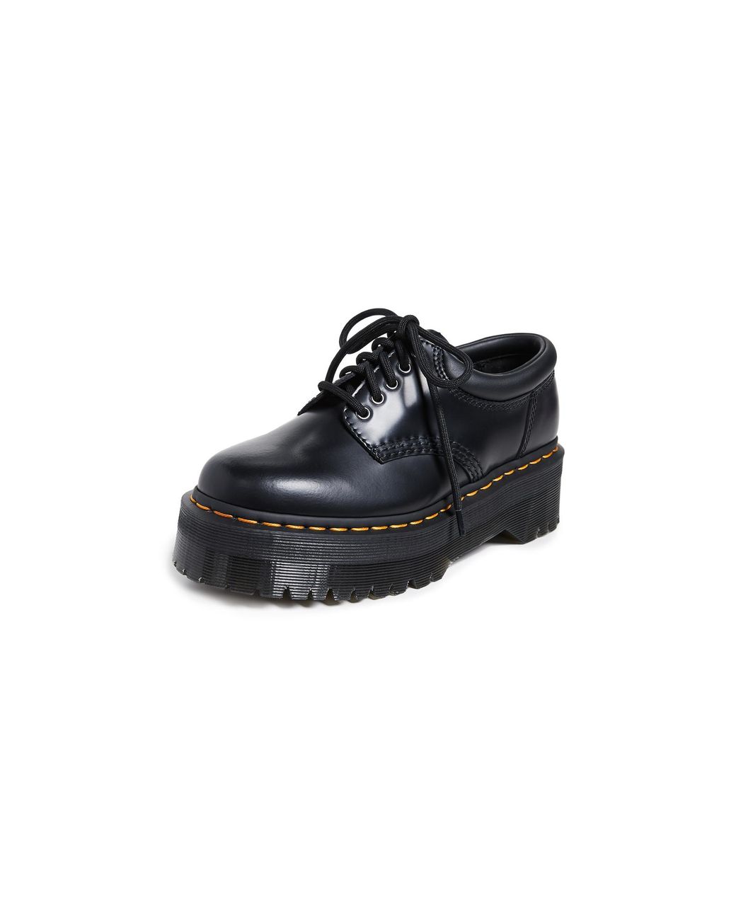 Dr. Martens Leather 8053 Quad 5 Tie Shoes in Black | Lyst Canada
