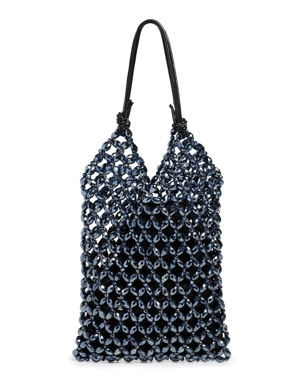 Staud Black Karla Beaded Bag