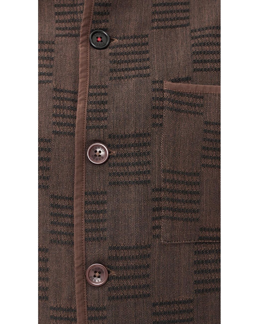 Kardo Brown Paris Jacket for men