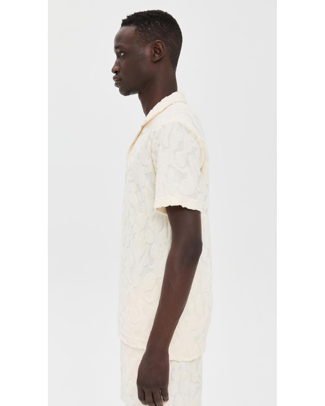 Oas Natural Summit Polo Terry Shirt for men