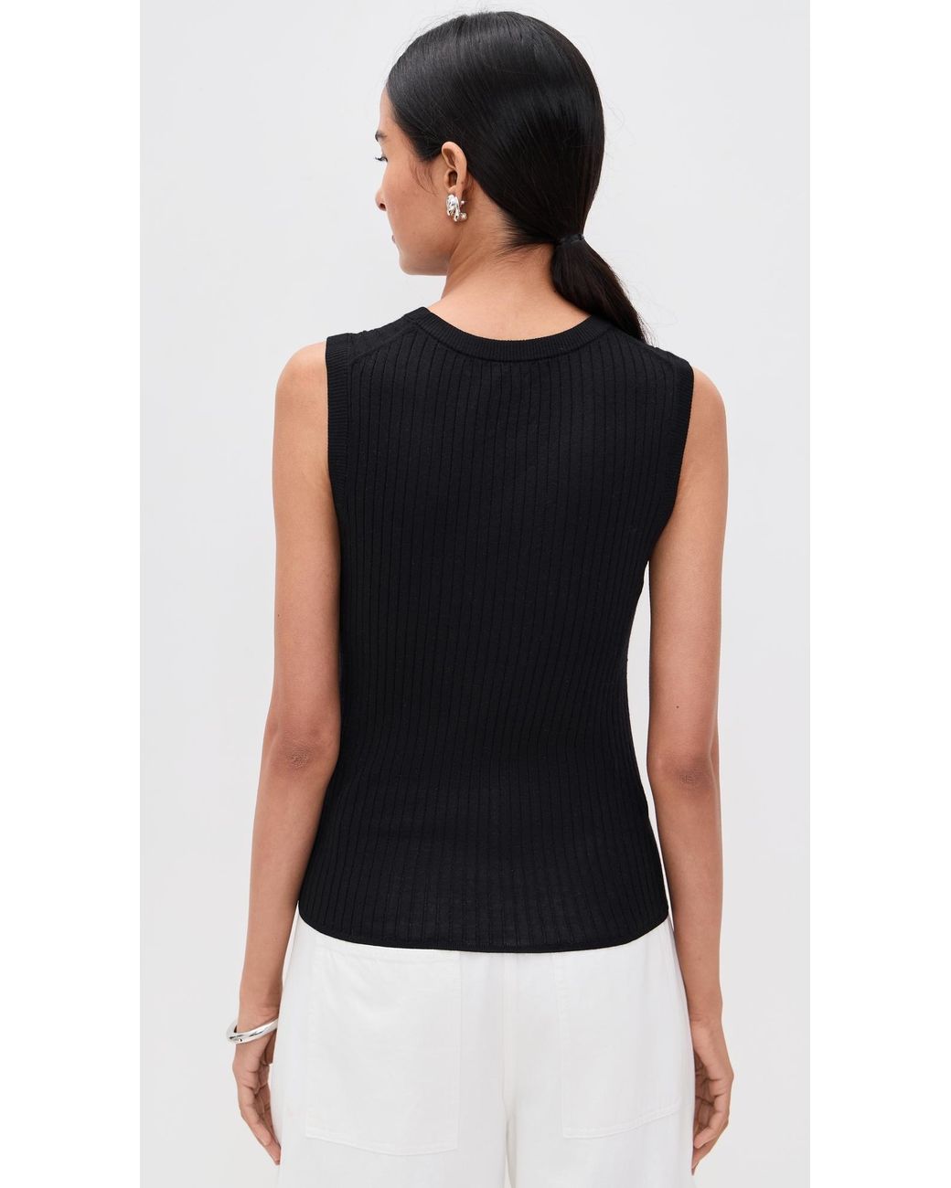A.L.C. Black A. L.C. Mick Top