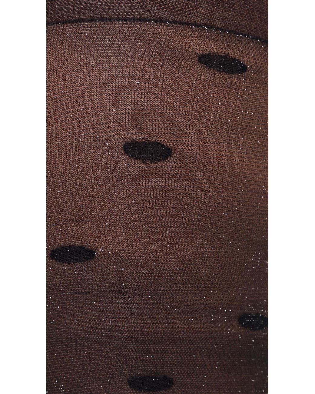 Stems Black Sparkle Dot Sheer Tights