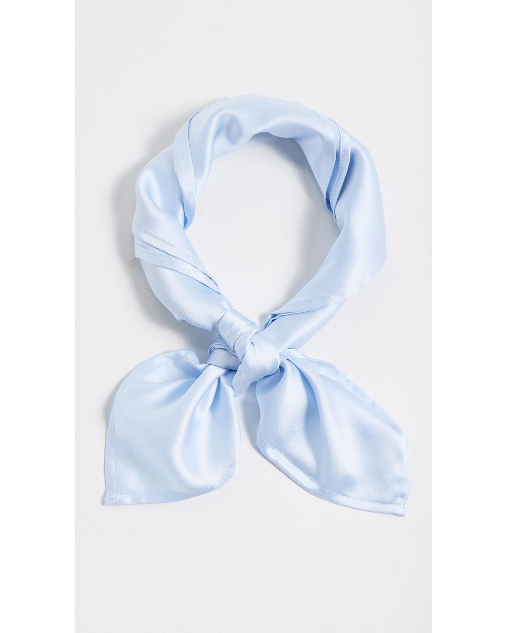 DONNI. Blue The Silk Scarf