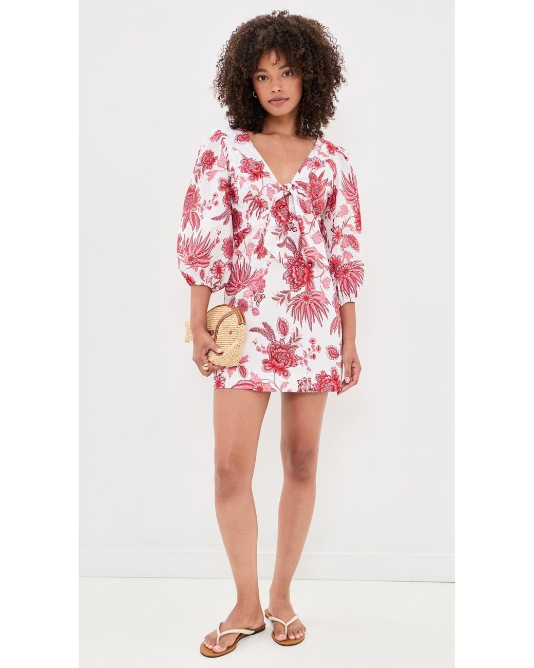 Kivari Red Bailey Mini Dress