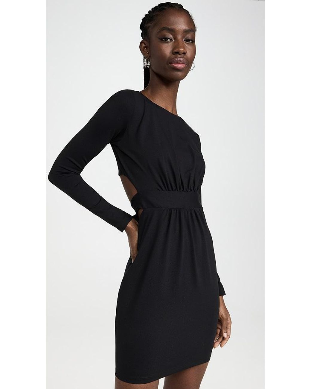 susana monaco mock racer dress