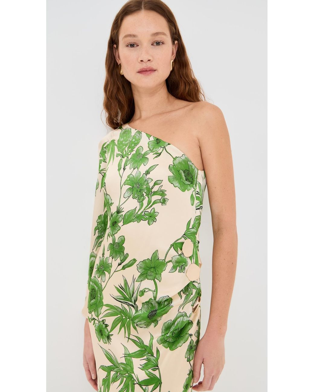 green emerald velvet dress Seraphina Crepe Midi Dress