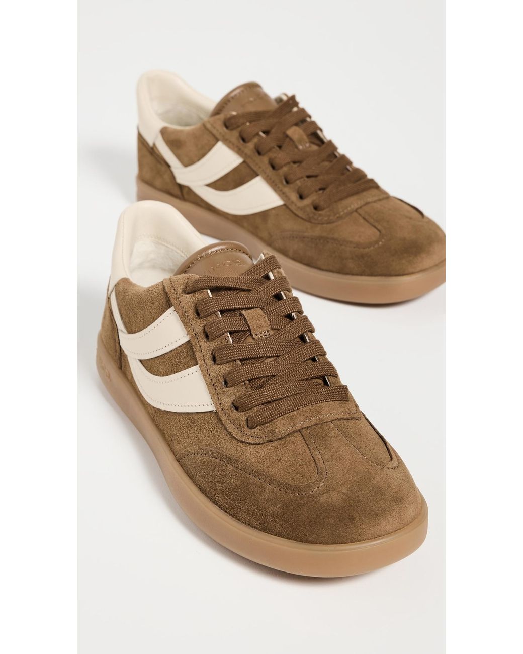 Vince Brown Oasis-W Oxfords (Elm Wood Suede) Shoes
