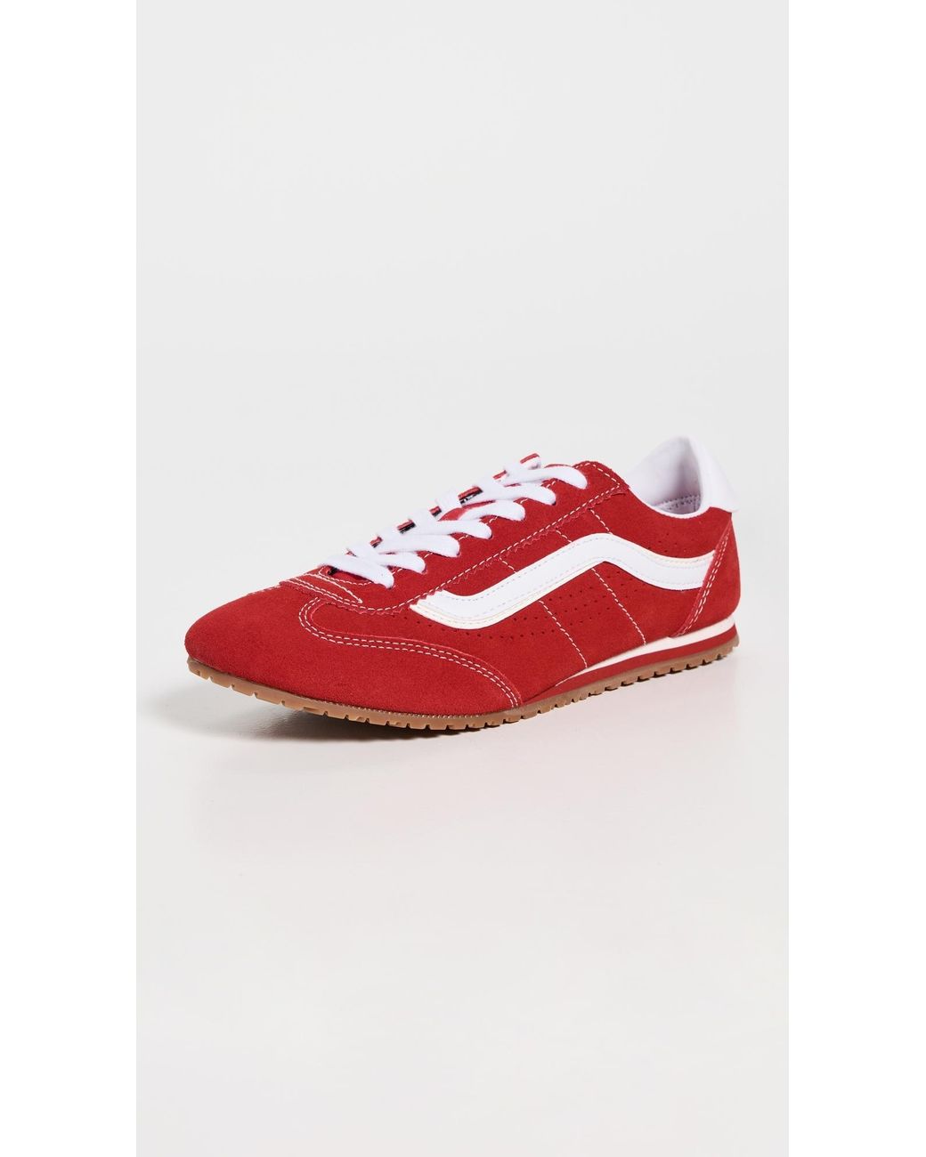 Vans Red Super Low Pro Sneakers