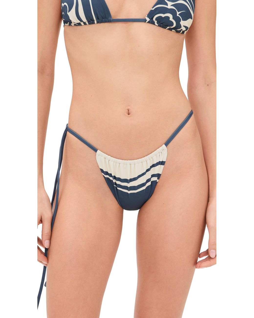 Sir Blue Lilou String Bikini Bottoms