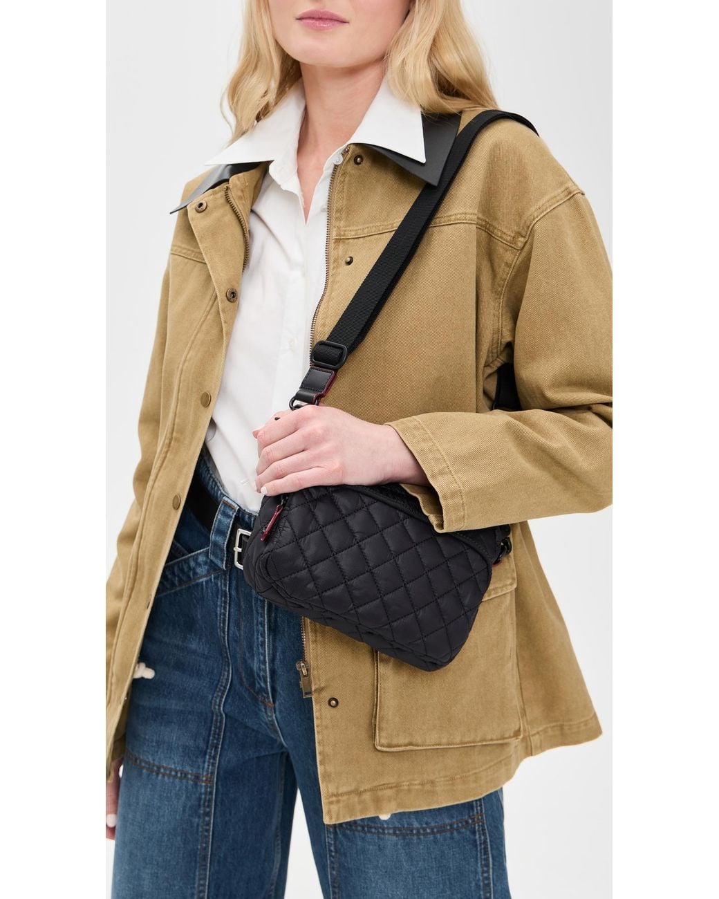 MZ Wallace Black Small Metro Camera Bag