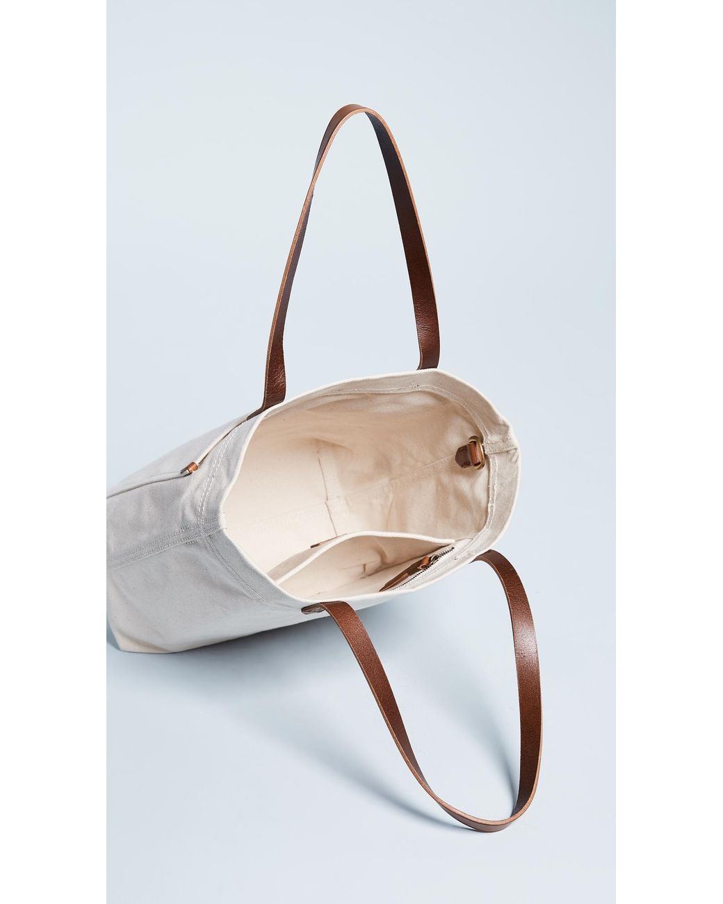 Madewell The Canvas Medium Transport Tote Lyst