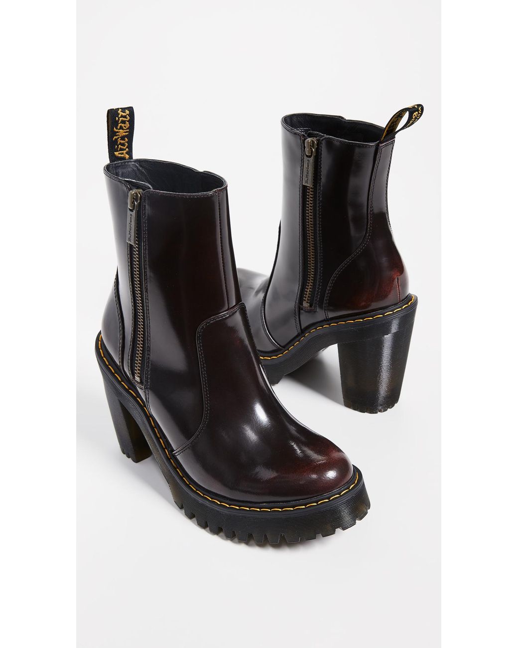 Fil Stereotype Støt Dr. Martens Magdalena Ii Ankle Boots in Black | Lyst Canada
