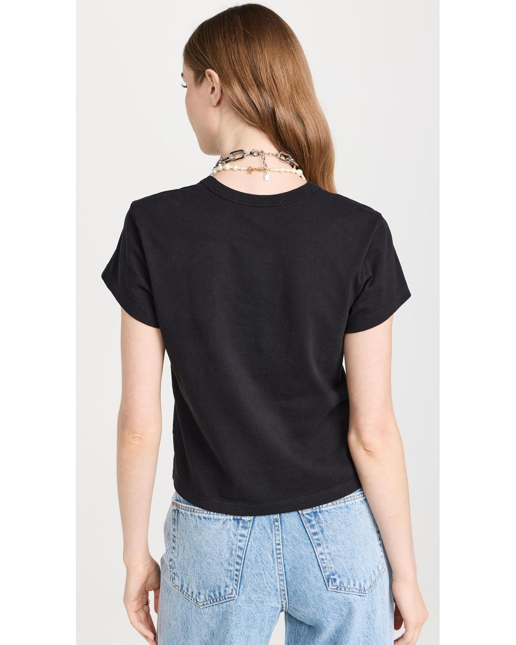 SLVRLAKE Denim Black Easy Tee