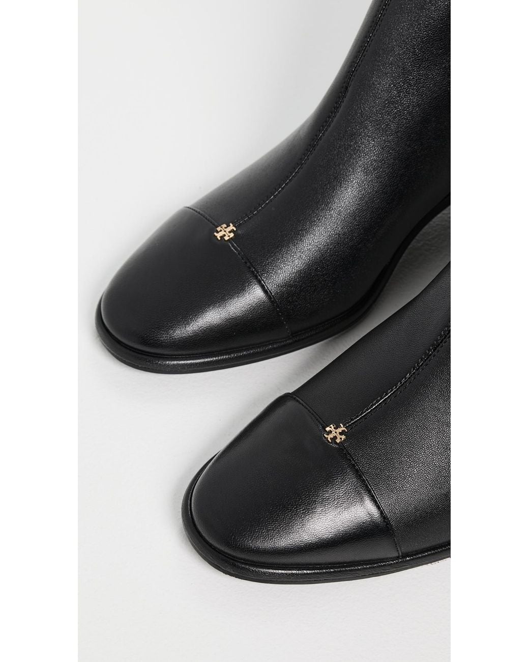 Tory Burch Black Knee High Boots