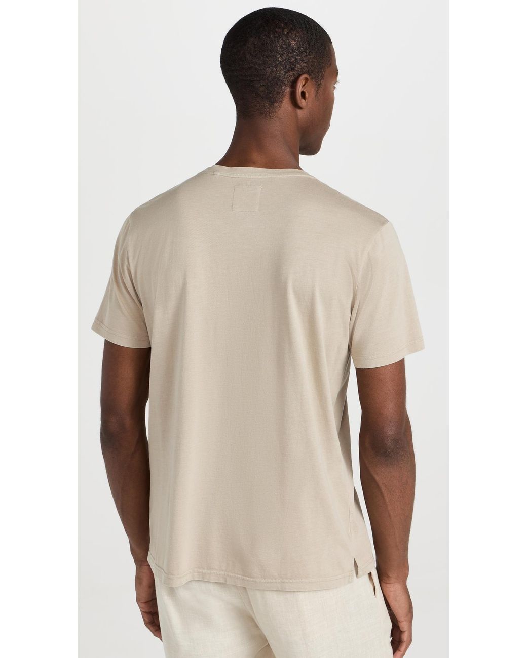Rails Natural Johnny Pocket Tee for men