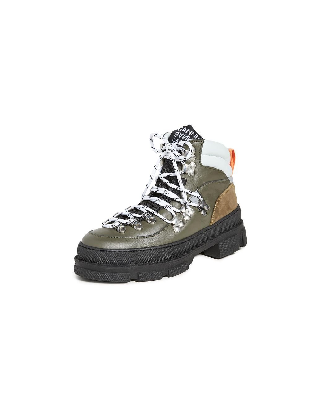 Ganni Sporty Hiking Boots Lyst