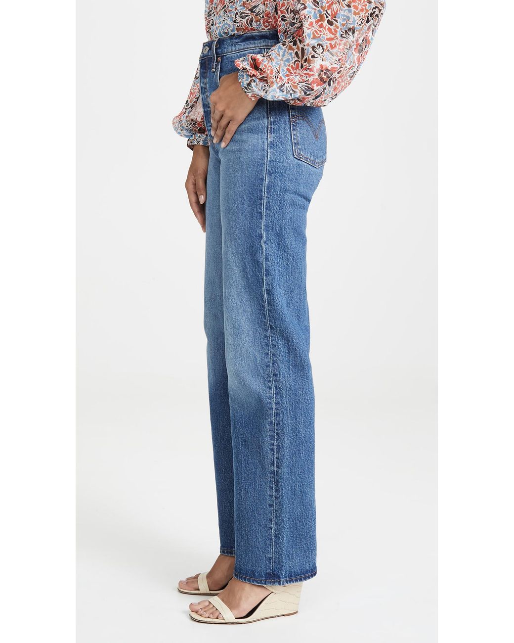 Levi's Denim Ribcage Straight Full 
