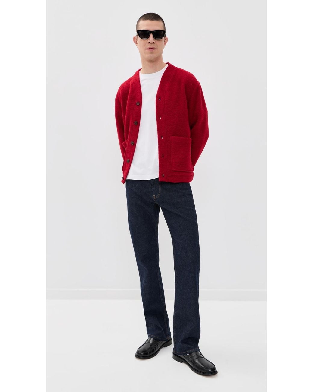 FRAME Blue Bootcut Jeans for men